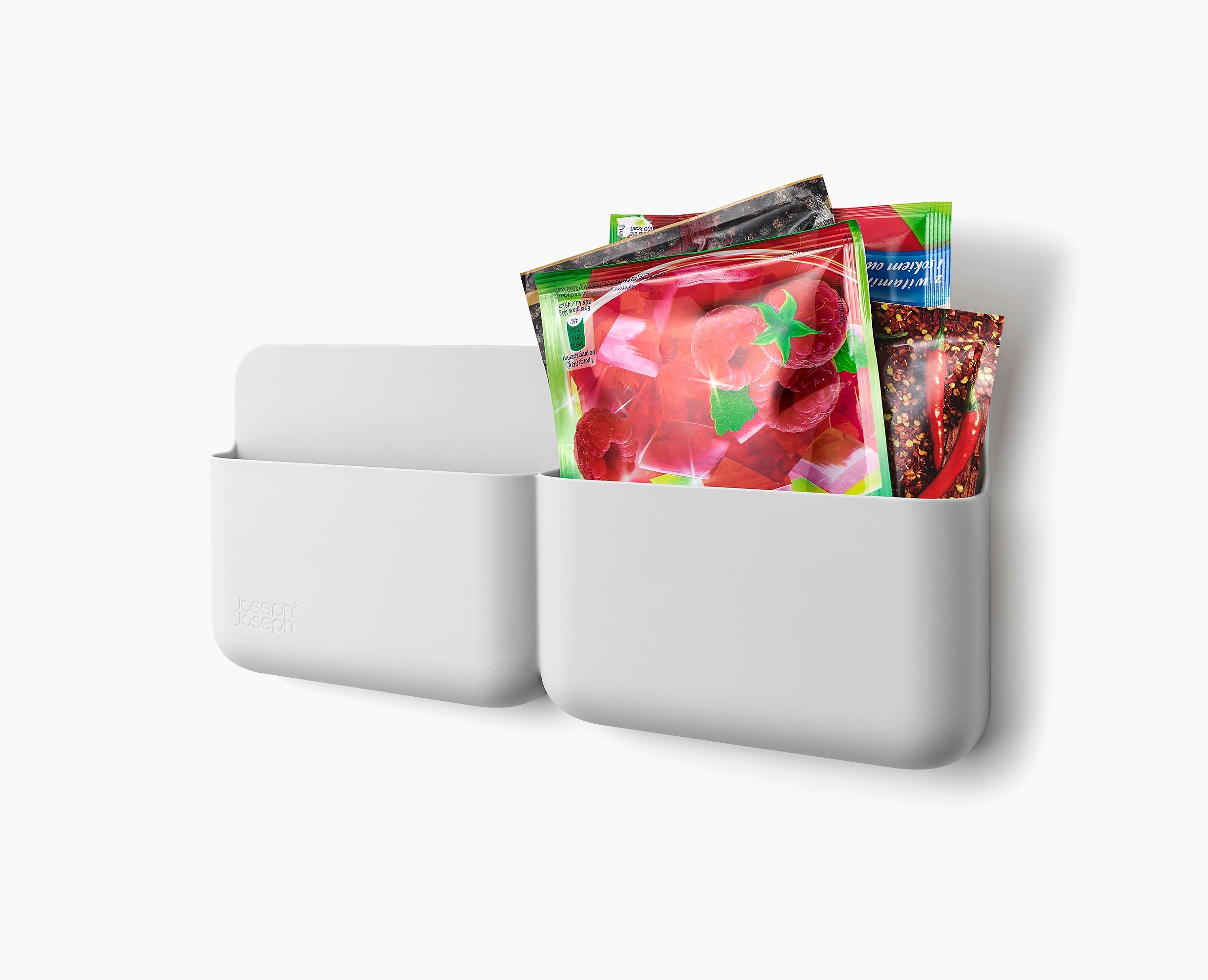 Joseph Joseph 8500031 · Organizzatore Stone a due tasche con bustine alimentari