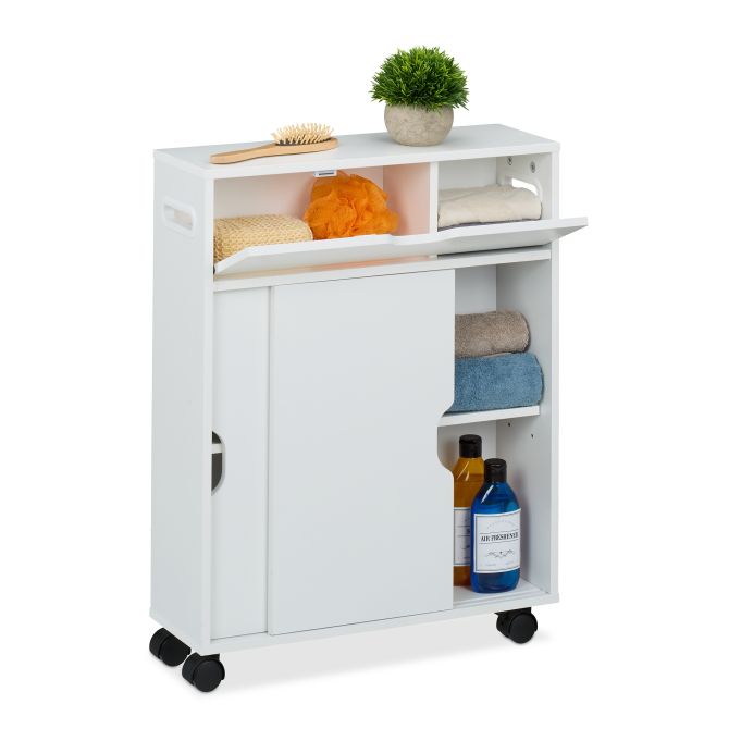 Carrito auxiliar puertas correderas, referencia Relaxdays 10050618. Imagen del fabricante indicada como creada con IA.